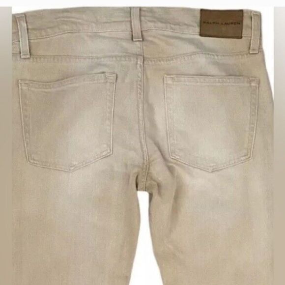 Elevate your denim game with these Ralph Lauren BLACK LABEL 105 Cigarette Croppe - Picture 6 of 8